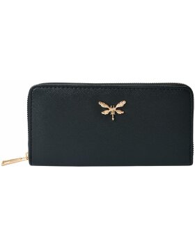 Juleeze JZWA0194Z Wallet Bee Black 19x10cm Elegant