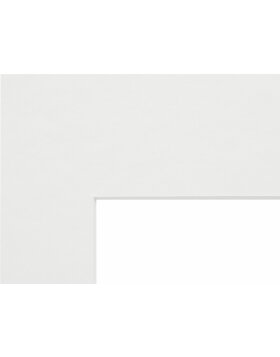 Deknudt SP111 passe-partout white cut-out 10x15 cm