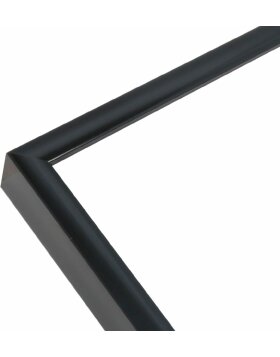 Deknudt S027S2 Cornice in alluminio nero lucido 10x15 cm