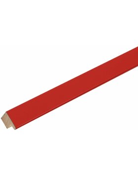 Deknudt S43AK4 Cornice rossa semplice 13x13 cm Legno