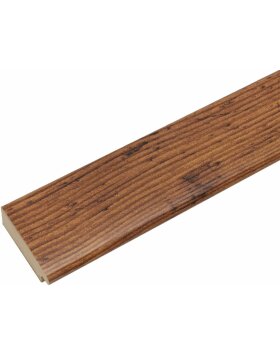 Deknudt S53GH9 Szeroka rama drewniana brązowa 50x60 cm