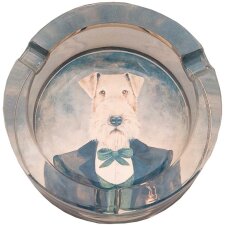 Glass ashtray DOG