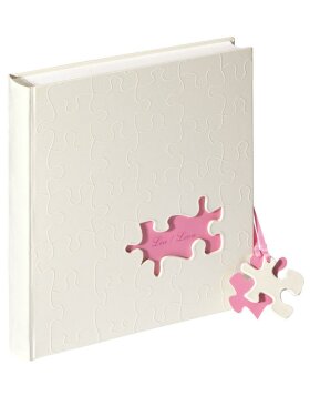 Walther Baby-Fotoalbum BABY PUZZLE rosa