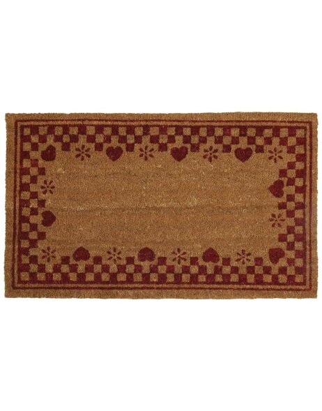 Doormat brown 45x 75 cm