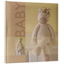 baby photo album BOBBI - beige