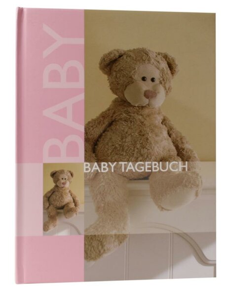 baby diary BOBBY - pink