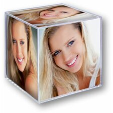 ZEP Cubo fotografico in acrilico 8,5x8,5 cm