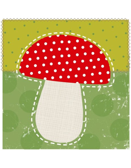 Mini Card Art Level Mushroom