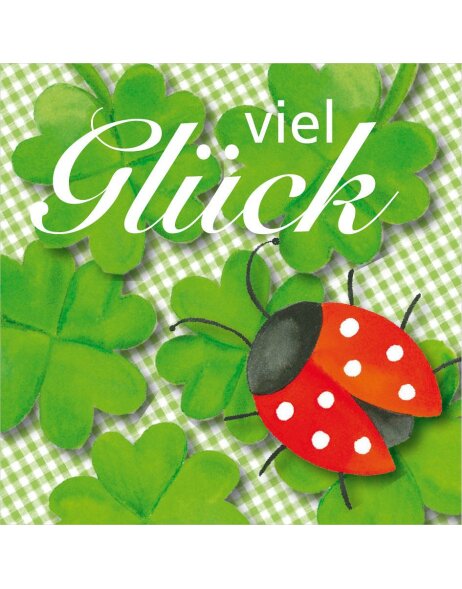 Poziom artystyczny mini karty Lucky Beetle-Cloverleaf