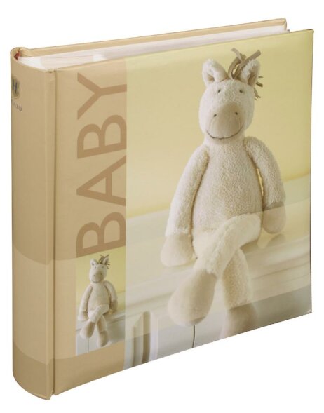 Baby-Einsteckalbum Bobbi f&uuml;r 200 Fotos 10x15 cm - beige