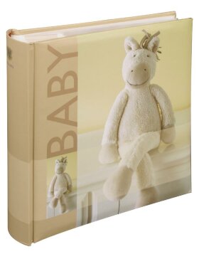 Album à encarter bébé Bobbi pour 200 photos 10x15 cm - beige