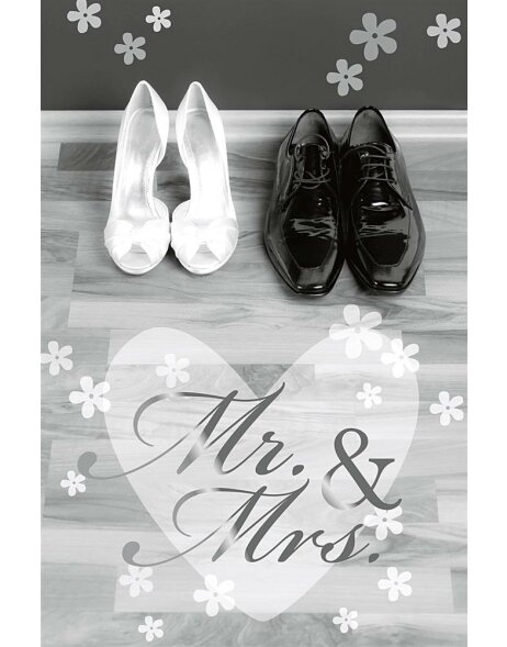 ARTEBENE card embossing - wedding - Shoes