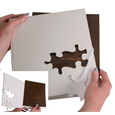 wedding guest book PUZZLE