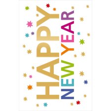 ARTEBENE card embossing - Happy New Year -