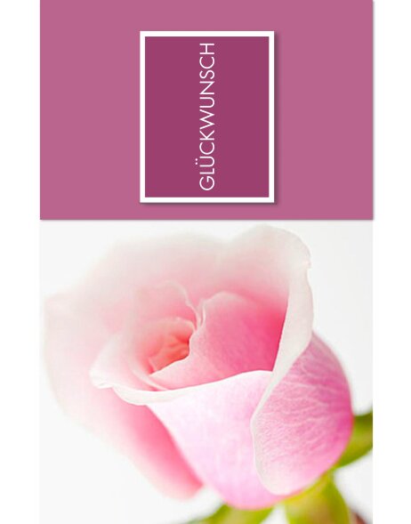 Artebene carte gaufrage-bonheur-rose-baie