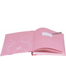 Sammy - baby photo album in pink
