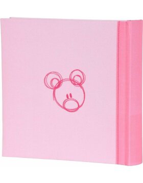 Álbum stock SAMMY 22x22 cm - rosa