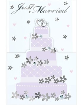 Art Level Card Embossing-Wedding Cake-
