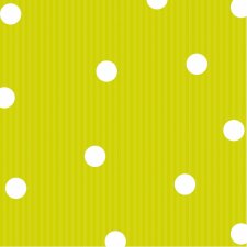 Paper napkins Dots - Stripes - lime