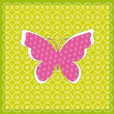 Papieren Servetten Patroon Mix-Butterfly-