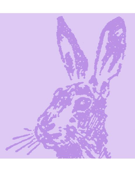 Artebene Serwetki papierowe Bunny-Lilac 33x33 cm
