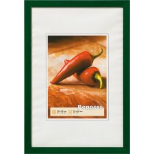 Peppers wooden frame 28x35 cm dark green