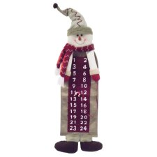 Fabric Calendar Santa Claus