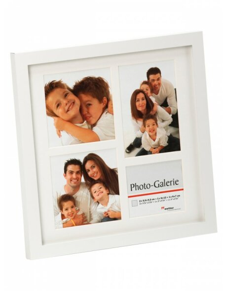 metal gallery frame WHITE GALLERY for 4 photos