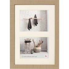Walther gallery frames HOME beige brown 2x 15x20 cm