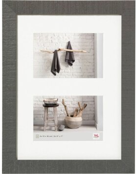 Walther gallery frames HOME gray 2x 15x20 cm