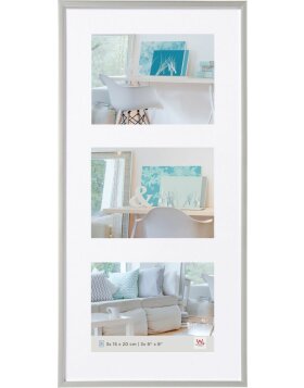 Walther Gallery Frame New Lifestyle 3 Photos 15x20 silver