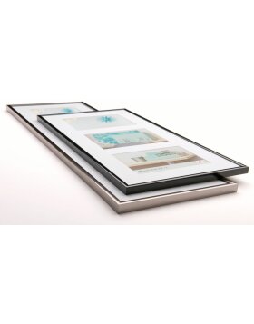 Walther Gallery Frame Nieuwe Lifestyle 3 Fotos 15x20 zilver