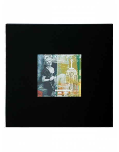 Art Galery Deluxe, 30x30 cm, schwarz, Marilyn 2