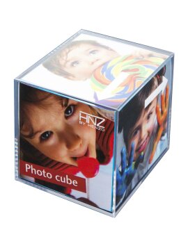 Fotowürfel für 6 Fotos aus Acrylglas HENZO Fotocube