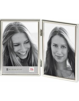 Chlo&euml; 3 Portret Frame 2X10x15 zilver
