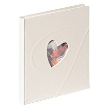 Walther Hochzeitsgästebuch AMORE 23x25 cm 144 weiße Seiten