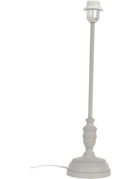 Simple lamp base antique white Ø 12x50 cm