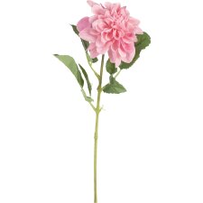 Dahlia artificial flower light pink 70 cm
