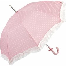Paraplu ø 70x80 cm roze hartjes
