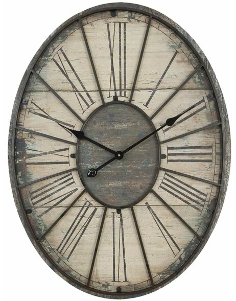 Horloge antique Clayre &amp; Eef ovale