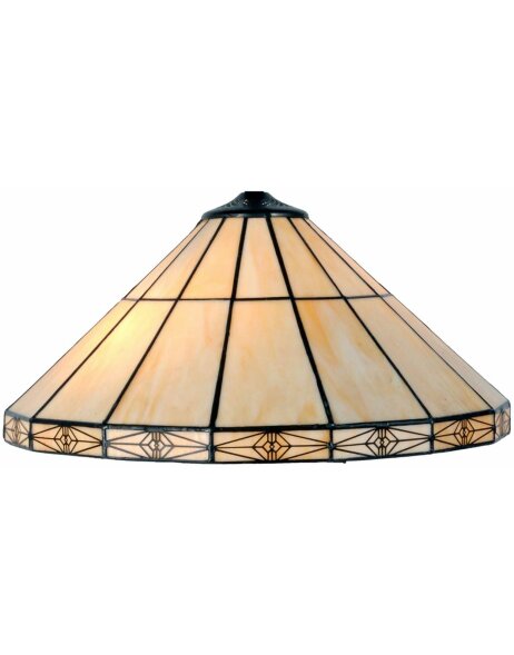 Glass lampshade Tiffany natural II