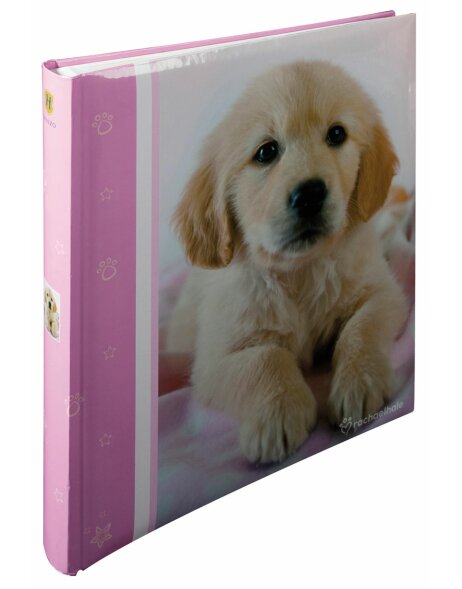 Henzo Fotoalbum aus der Serie PETS  Hund - pink