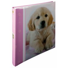 Henzo Fotoalbum aus der Serie PETS  Hund - pink