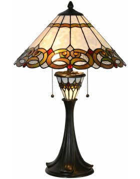 Clayre &amp; Eef 5LL-5392 Lampa stołowa Tiffany &Oslash;...