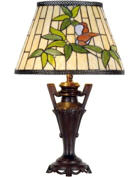 Tiffany lampe de table ovale 59 cm