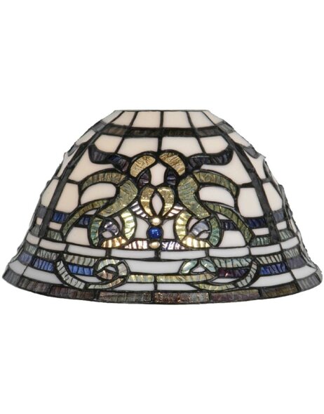 Paralume Tiffany a forma di cupola 26 cm