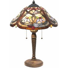 5LL-7808 Tiffany Table Lamp Ø 40x54 cm E27-max 2x60W Desk Lamp Tiffany