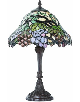 Stehlampe im Tiffany-Stil bunt Ø 30x48 cm