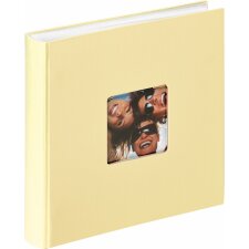Walther Album fotografico jumbo FUN crema 30x30 cm 100 pagine bianche