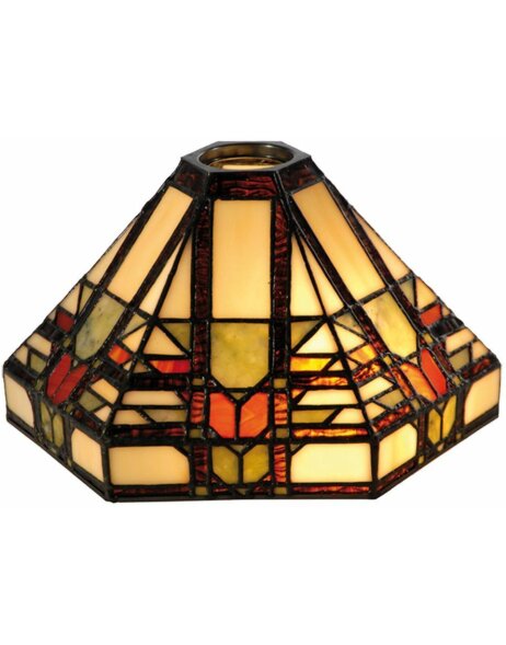 Glas-Lampenschirm &Oslash; 25 cm Tiffany bunt